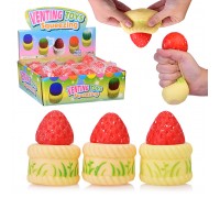 Игрушка-антистресс "Капкейки с клубничкой"