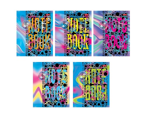 Тетрадь 48л клетка "Bubbler book"