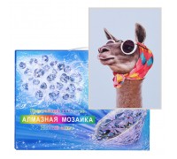 Мозаика "Модная лама" 20*30см
