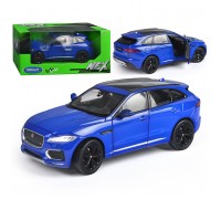 Машинка 1:24 Jaguar F-Pace, синий