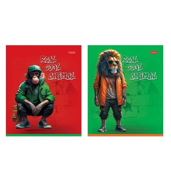 Тетрадь 48л клетка "COOL Animals" А5ф