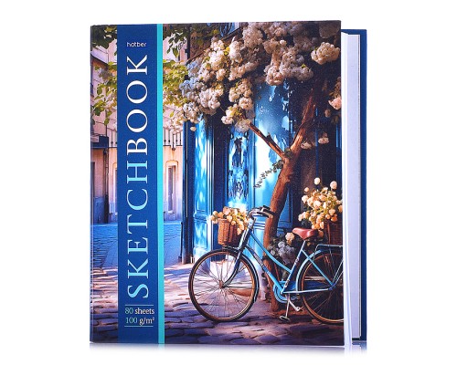 Тетрадь 80л. "Premium. Летнее настро" SketchBook А5ф