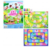 Игра-ходилка с фишками для малышей 2в1. Эмоции+Уроки вежливости.