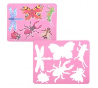 Трафарет "Насекомые"