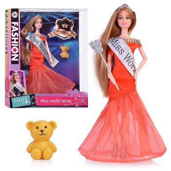 Кукла "Miss World" в коробке