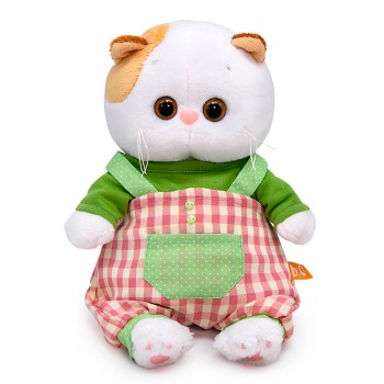 Кошка Ли-Ли BABY в штанишках на лямочках и лонгсливе
