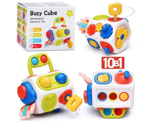 Игрушка развивающая "Бизикуб" в коробке