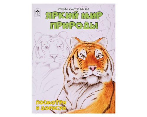Яркий мир природы.(Посмотри и раскрась)