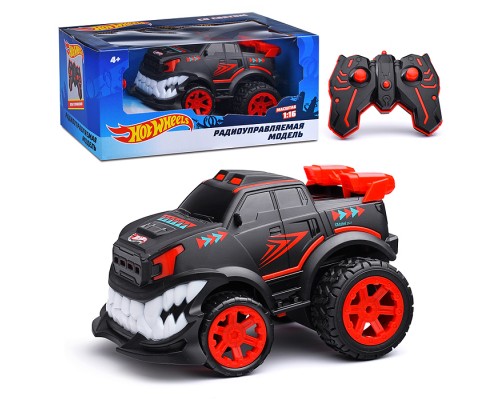 Внедорожник на р/у Hot Wheels свет, движение вперед/назад/влево/вправо, АКБ