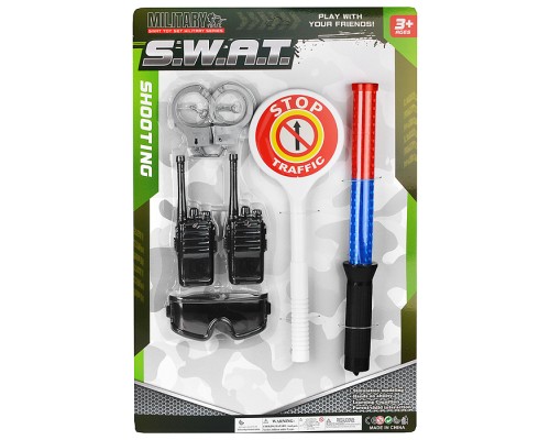 Набор полицейского "S.W.A.T." на листе