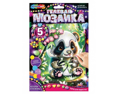 Гелевая мозаика 17x23 см. "Пандочка"