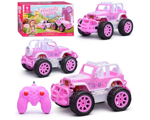 Джип "Princess`s vehicle" на р/у, 27 MHz, в коробке