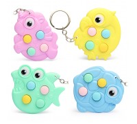 Игрушка -антистресс-брелок "Животные" 9см.