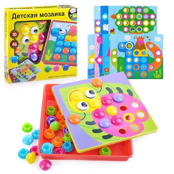 Мозаика "Божья коровка" в коробке