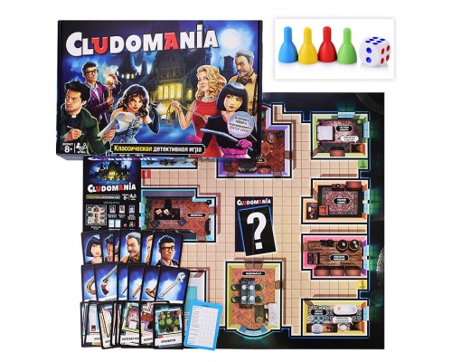 Cludomania. Классическая детективная игра.