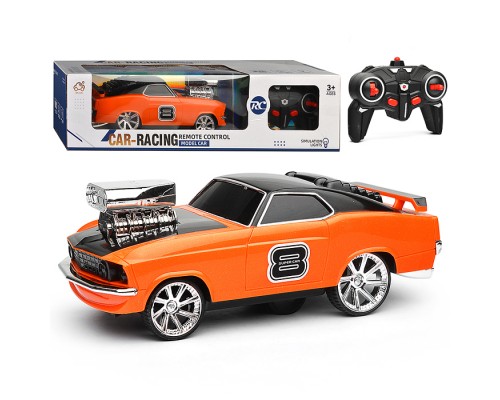 Машина "Car-racing" р/у, 27 MHz, (цвет оранжевый) в коробке