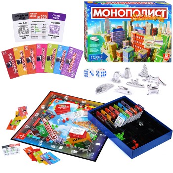 Игра настольная "Монополист" Город