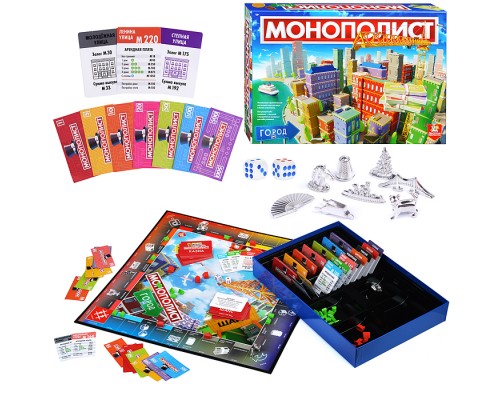 Игра настольная "Монополист" Город