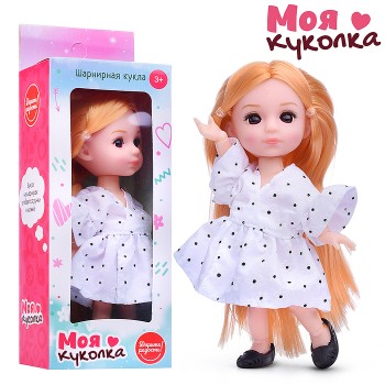 Кукла шарнирная "Моя куколка" "Ника" в коробке