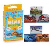 Игра настольная "Мемо" Динозавры. Серия АКТИВ time