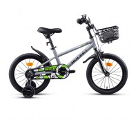 Велосипед 16" Rocket First, цвет серый