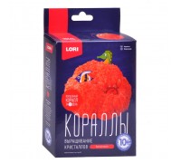 Выращивание кристаллов. Кораллы "Красный коралл"