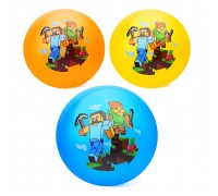 Мяч 23 см с наклейкой "Майнкрафт"