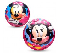 Мяч пвх 23 см "Минни маус" полноцвет, в сетке