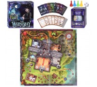 Настольная игра-ходилка квадрат "I love Wednesday. Квест" 40 карточек.