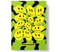 Записная книжка  80л., "Смайлы" А5