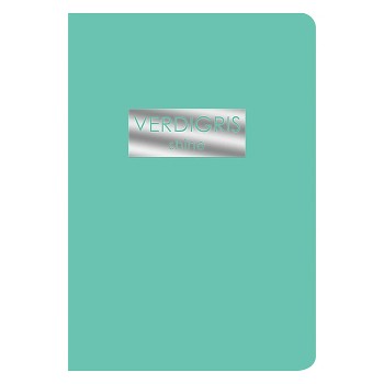 Блокнот 48л. "Verdigris" клетка, скрепка, А5