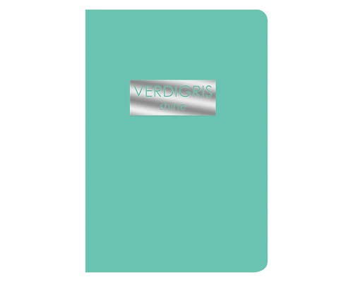 Блокнот 48л. "Verdigris" клетка, скрепка, А5