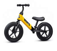 Беговел 12" Rocket, колеса надувные, цвет желтый