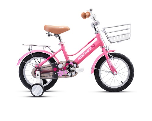 Велосипед 16" Rocket Emma, цвет розовый