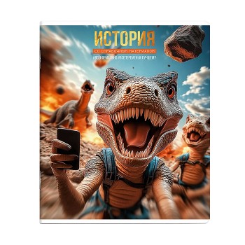Тетрадь 48 л., клетка "Селфи" История.