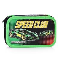 Пенал двухсекционный SOFT тканевый торец 190/105 "SPEED CLUB" 2025