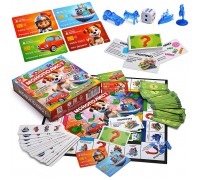Игра настольная "Юный Монополист" (мини)