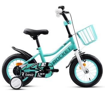 Велосипед 12" Rocket Basic, цвет бирюзовый