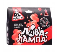 Научно-познавательный набор "Лава-лампа", красный
