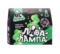 Научно-познавательный набор "Лава-лампа", зелёный