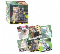 Кубики (4 куб) "Котята"
