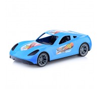 Машинка Turbo "V-MAX" голубая 40 см.