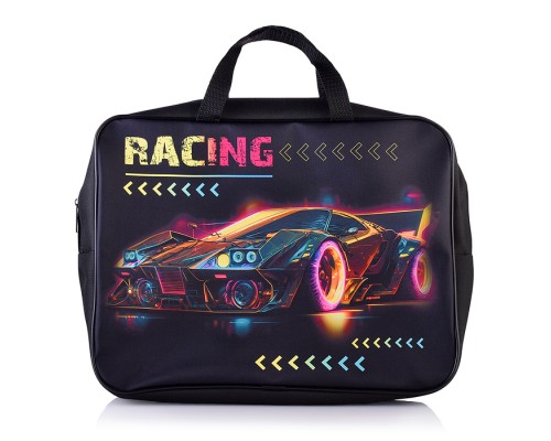 Папка - сумка "Racing" Формат - А4, боковина - 75 мм.