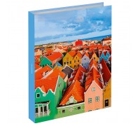 Тетрадь 120л. клетка "Яркая архитектура - 2"