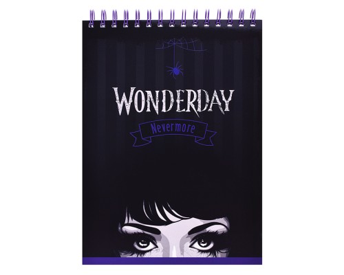 Творческий блокнот cо стикерами и переводными татуировками A4. Wonderday.