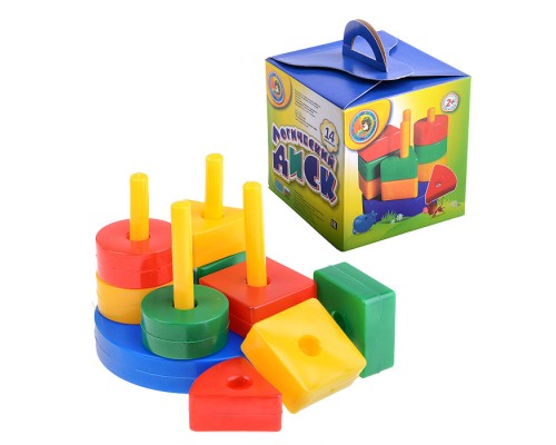 Развивающая игра "Логический диск" (14эл.)