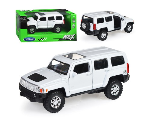 Машинка 1:36 Hummer H3, пруж. мех., цв. в асс.