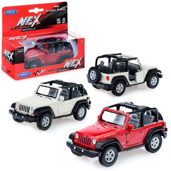 Модель машины 1:34-39 Jeep Wrangler Rubicon