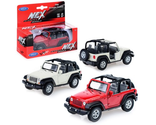 Модель машины 1:34-39 Jeep Wrangler Rubicon