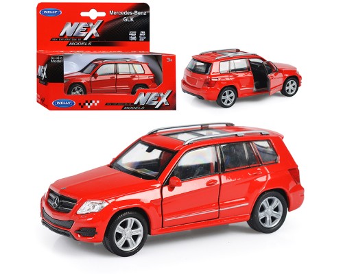 Машинка 1:38 Mercedeces-Benz GLK, пруж. мех., цвет в асс.